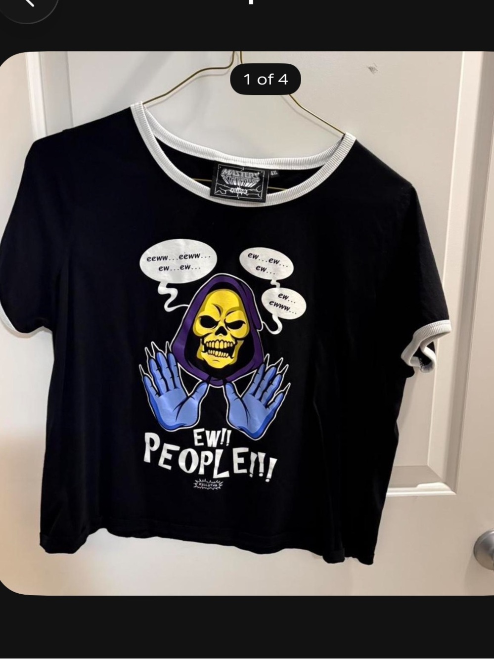 KILLSTAR Skeletor Ew People Tee L | Goth Alt Masters of the Universe Graphic